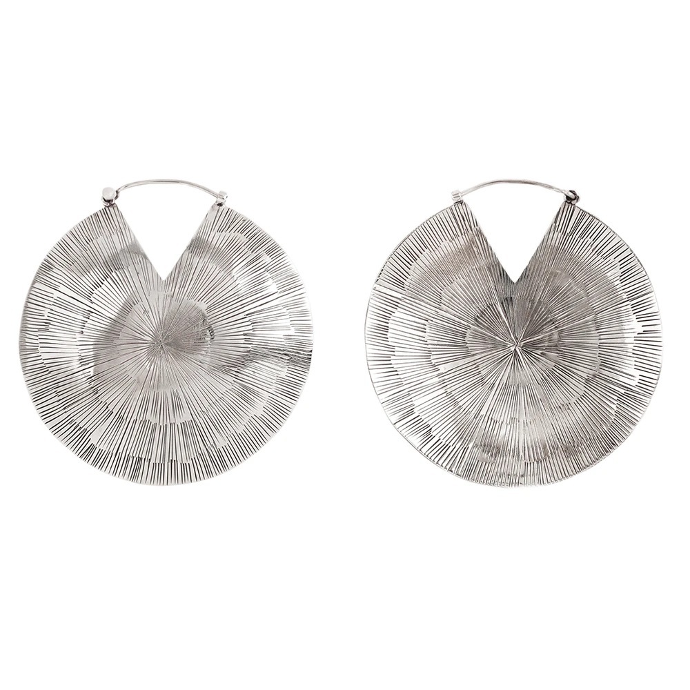Buddha Jewelry Organics Glamazon Earrings - Silver